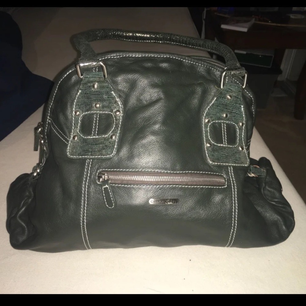 Charlie Lapson Leather Handbag